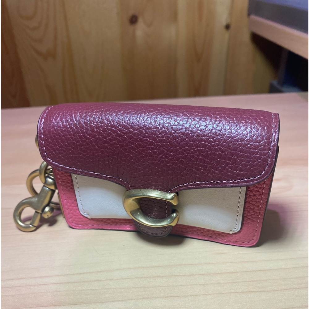 Coach tabby bag charm